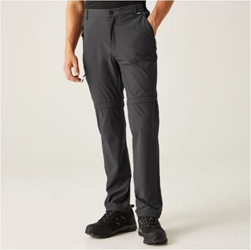 Picture of TRAVEL LIGHT ZIP OFF TROUSERS ASH